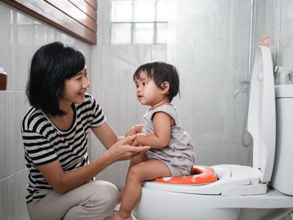 how to potty train a baby