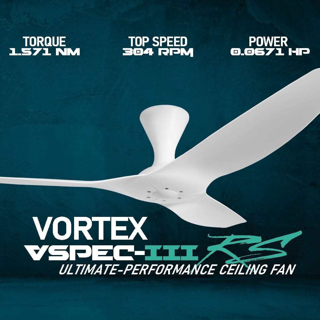 Point One Technology Vortex VSPEC-III RS Ceiling Fan